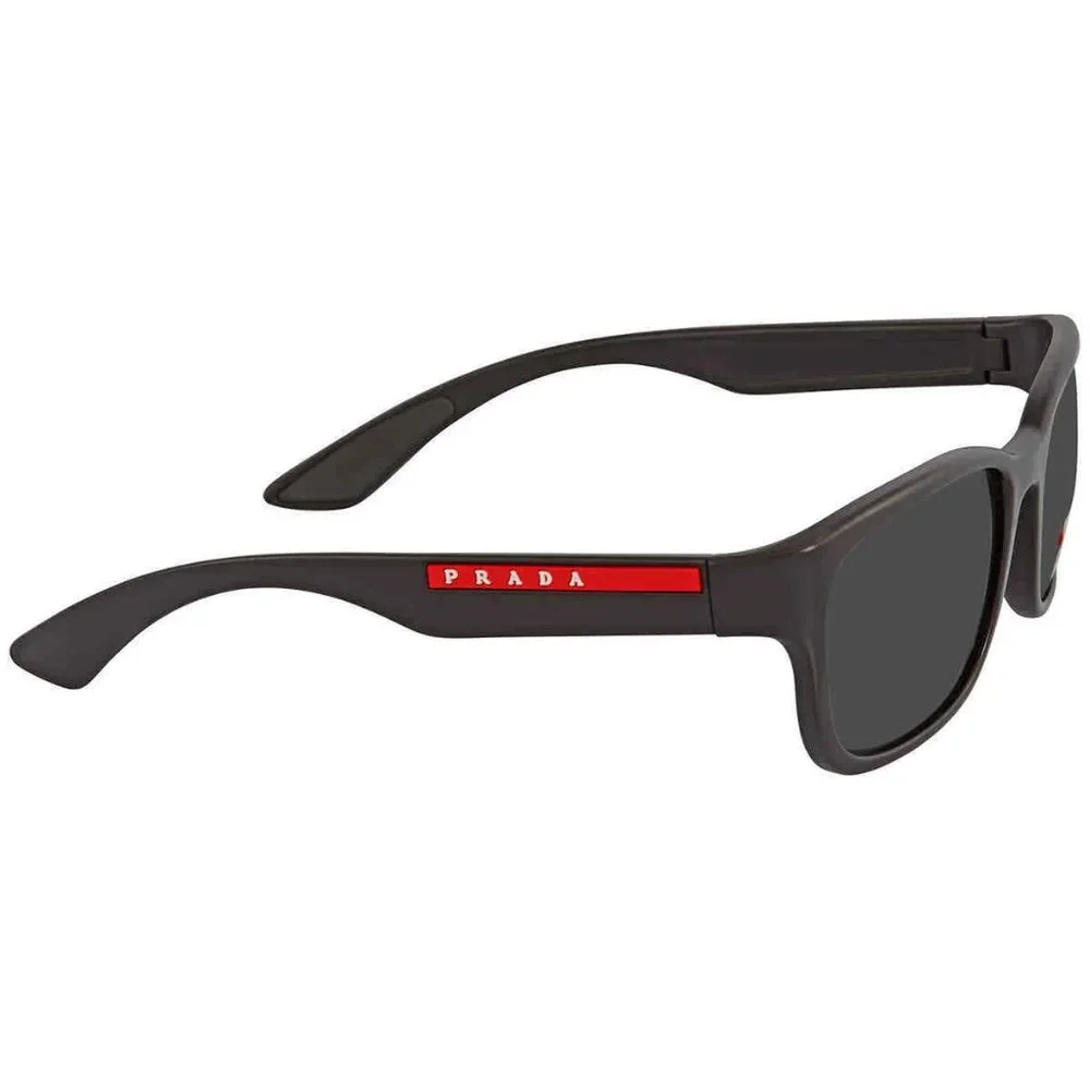 Sale! Prada Linea Rossa Dark Grey Sunglasses